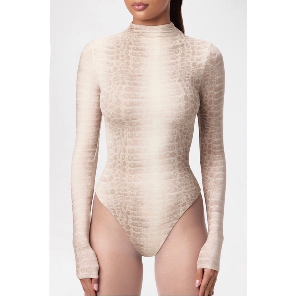 Naked Wardrobe Naked Print Bodysuit